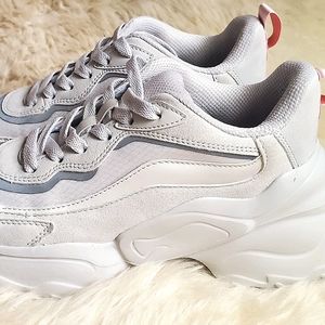 ZARA LUG SOLE SNEAKERS women's 8